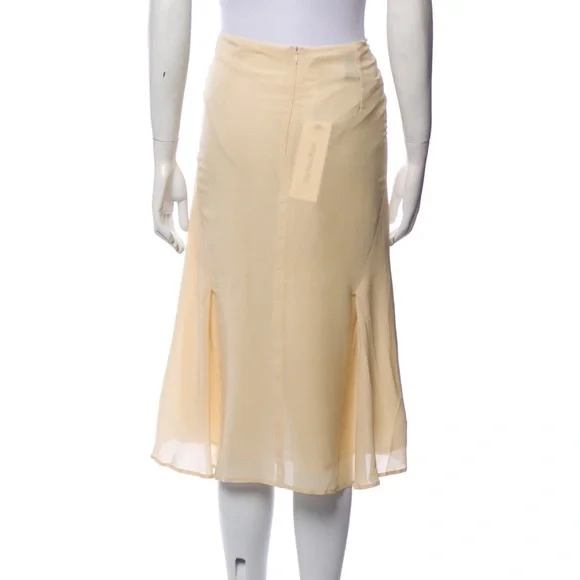 Silk Jil Sander Midi Skirt - Picture 3 of 6